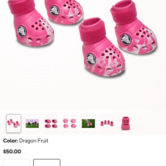 TWO COMPLETE Pairs. Size Medium. 26 - 50lbs Paw Length 2.25in Paw Width 1.75in
